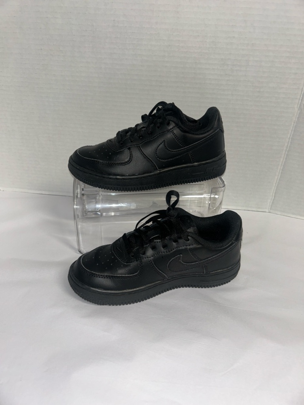 Nike Forcé 1 Kids Black Low-Top Sneakers